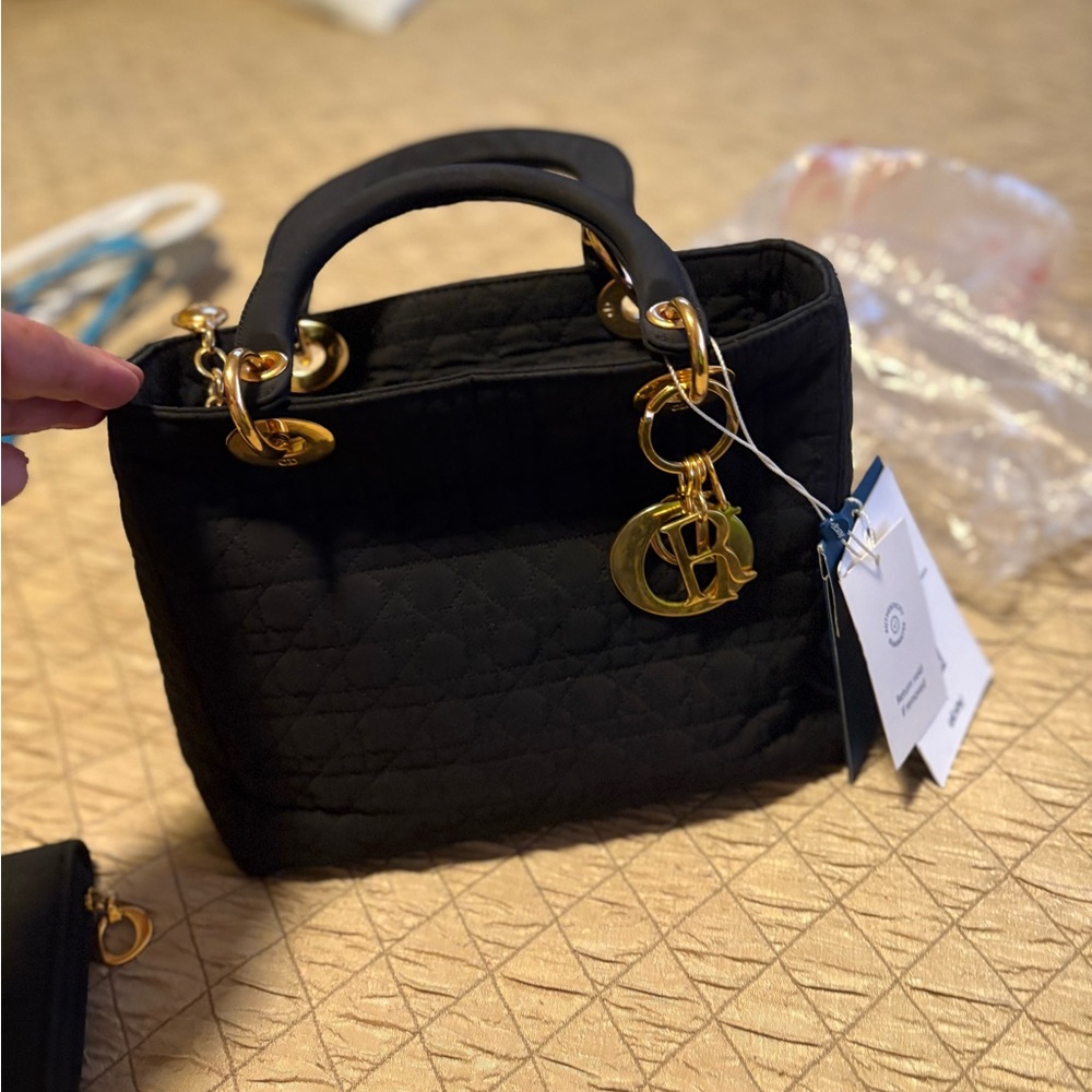 Dior Black nylon mini tote bag - Picture 11 of 12
